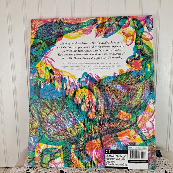 Illumisaurus Explore the World of Dinosaurs Hardcover Book w/color lens - Picture 2 of 12